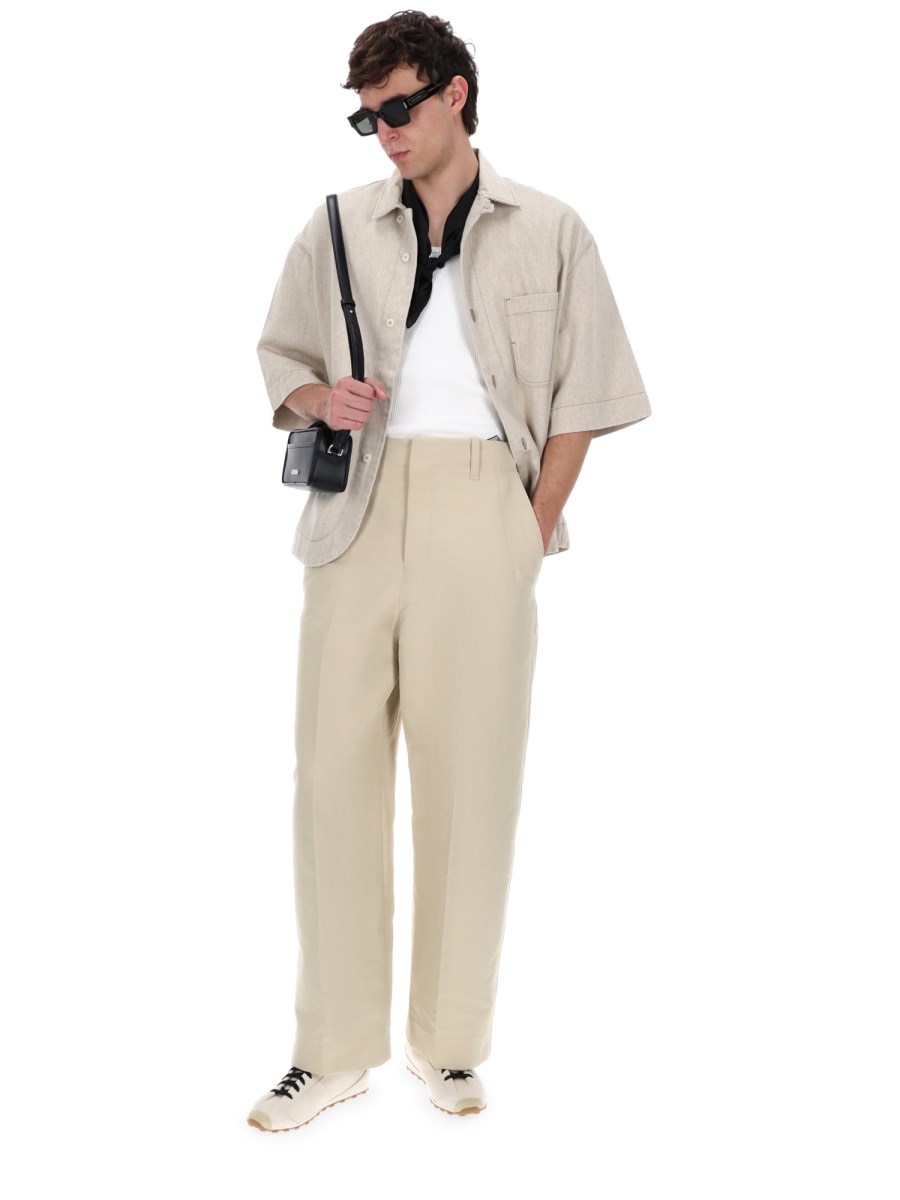 CAMICIA PAYSAN DE-NIME IN DENIM 