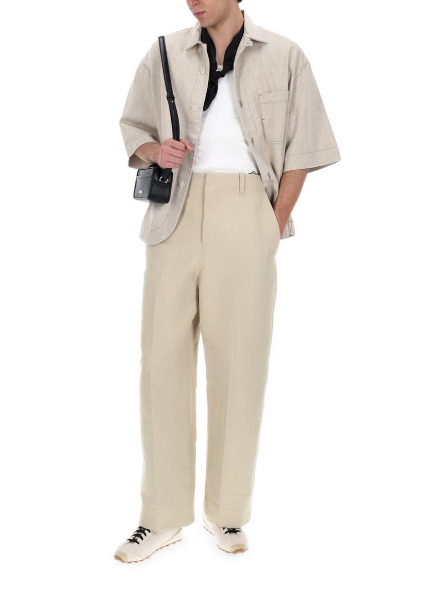 CAMICIA PAYSAN DE-NIME IN DENIM 