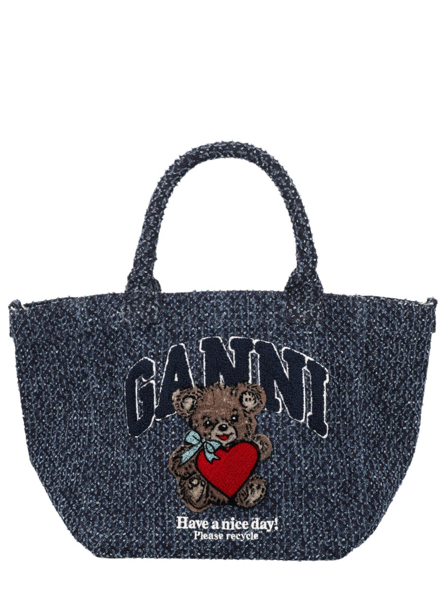 BORSA TOTE CON LOGO