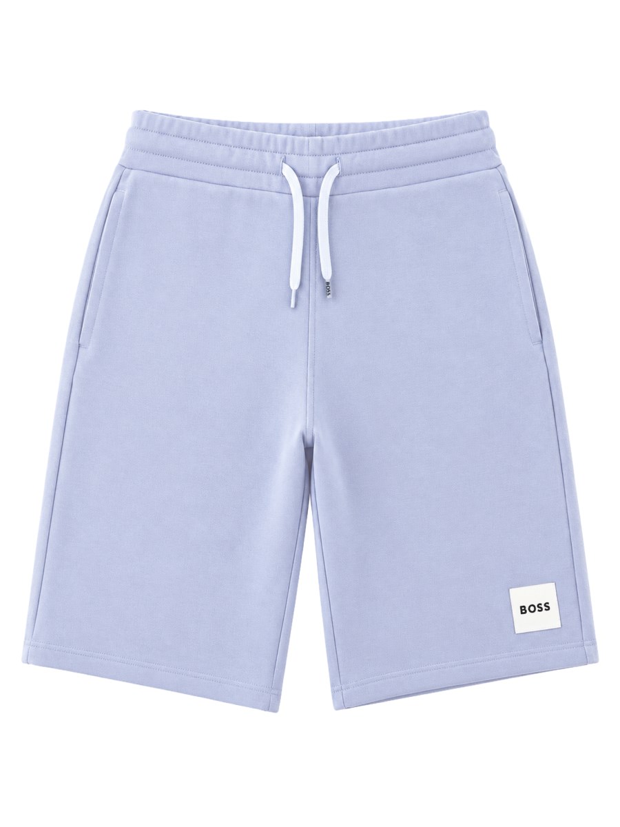 Shorts in pile di cotone