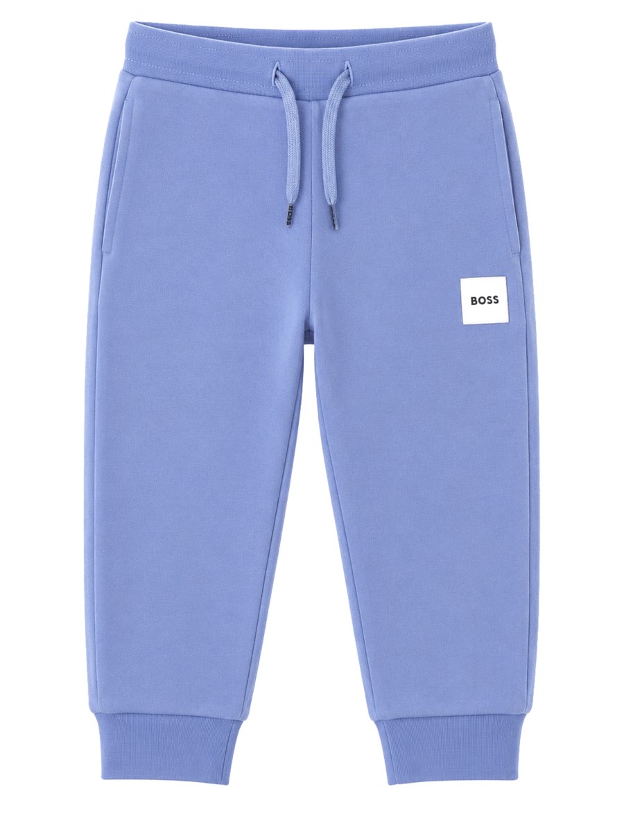 Joggers in pile di cotone
