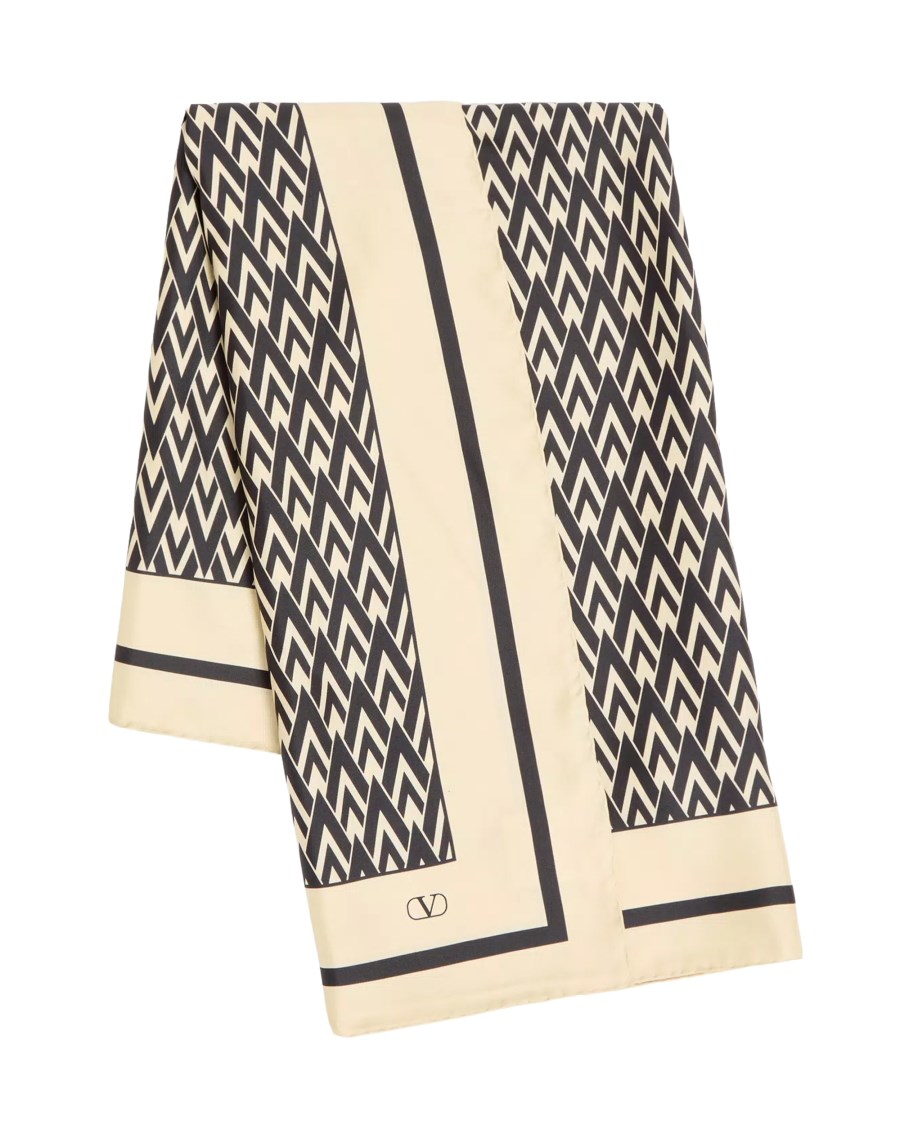 FOULARD IN SETA STAMPATA