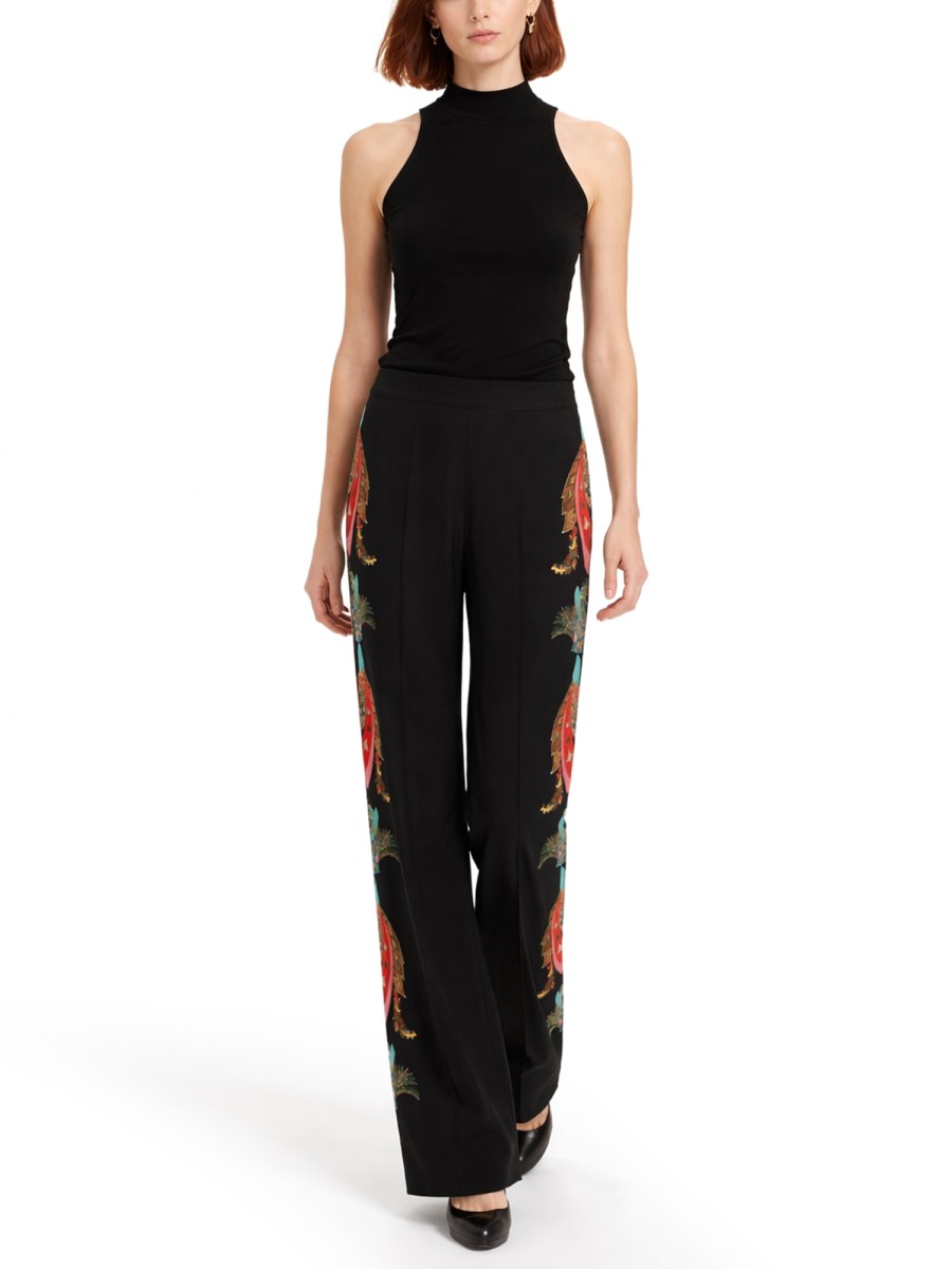 PANTALONE PALAZZO CON STAMPA