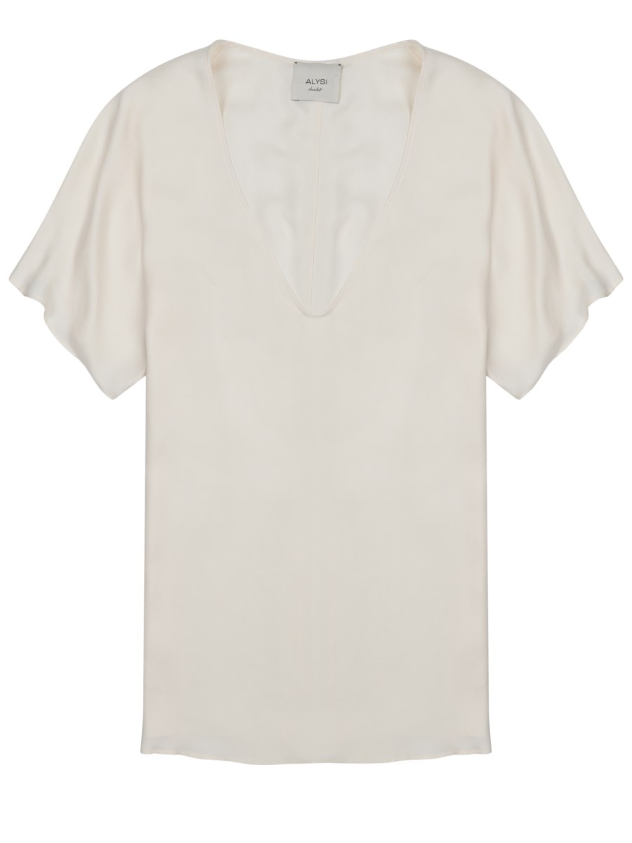 BLUSA IN TWILL DI SETA