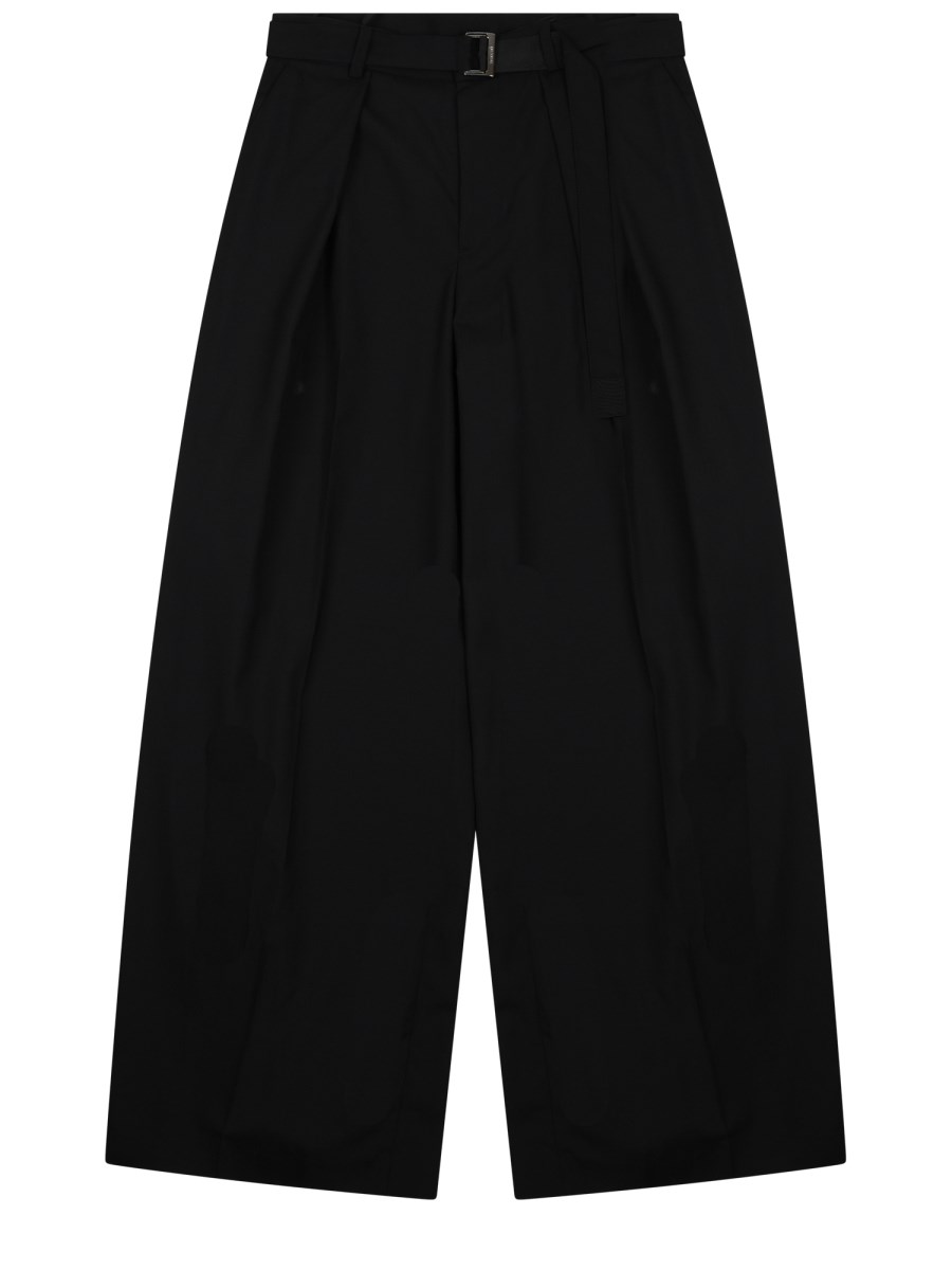 PANTALONE SUITING CON CINTURA