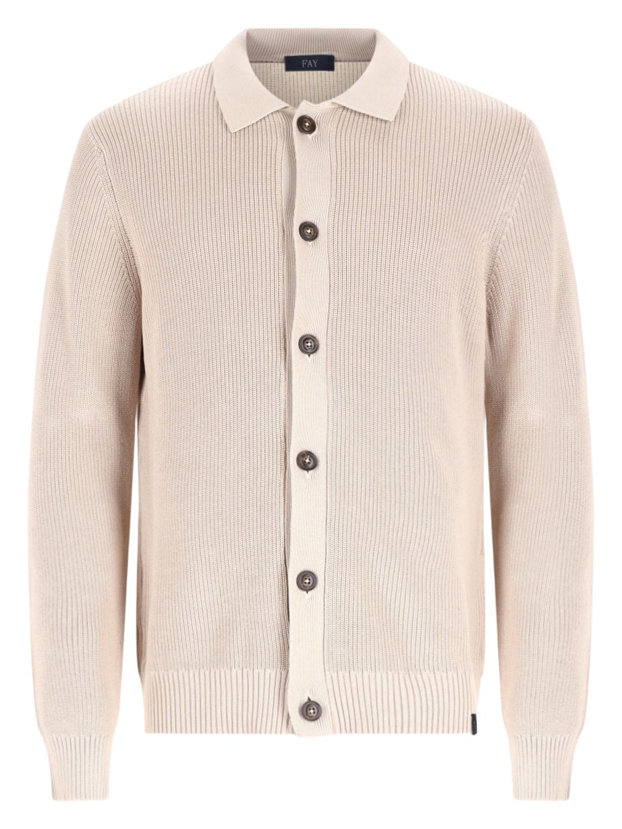 CARDIGAN IN MAGLIA DI COTONE