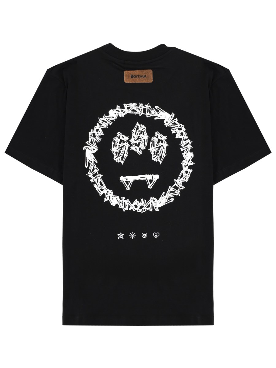 T-SHIRT CON LOGO E STAMPA