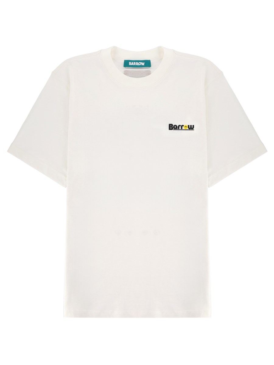 T-SHIRT CON LOGO E STAMPA
