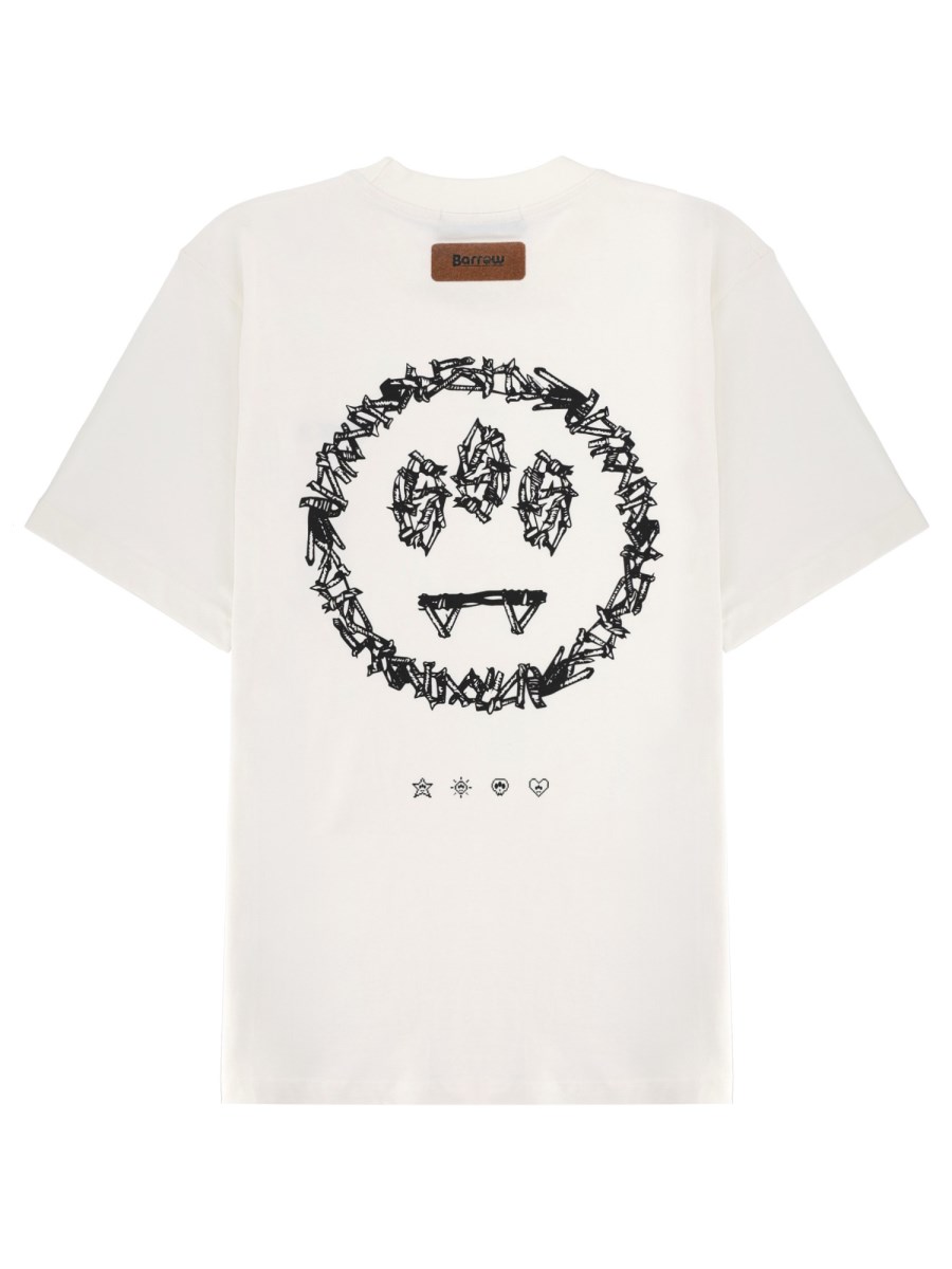 T-SHIRT CON LOGO E STAMPA