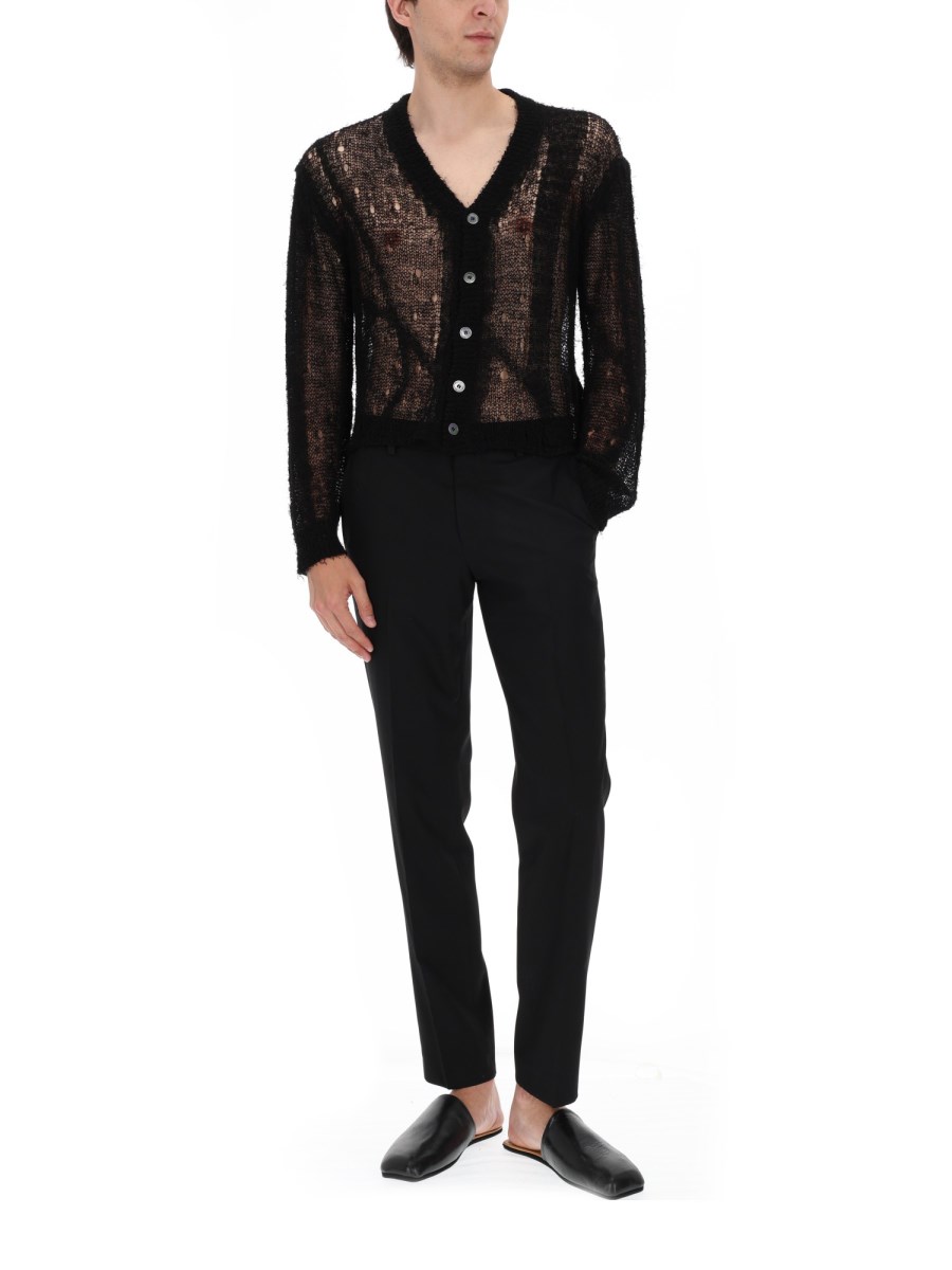 CARDIGAN TRAFORATO