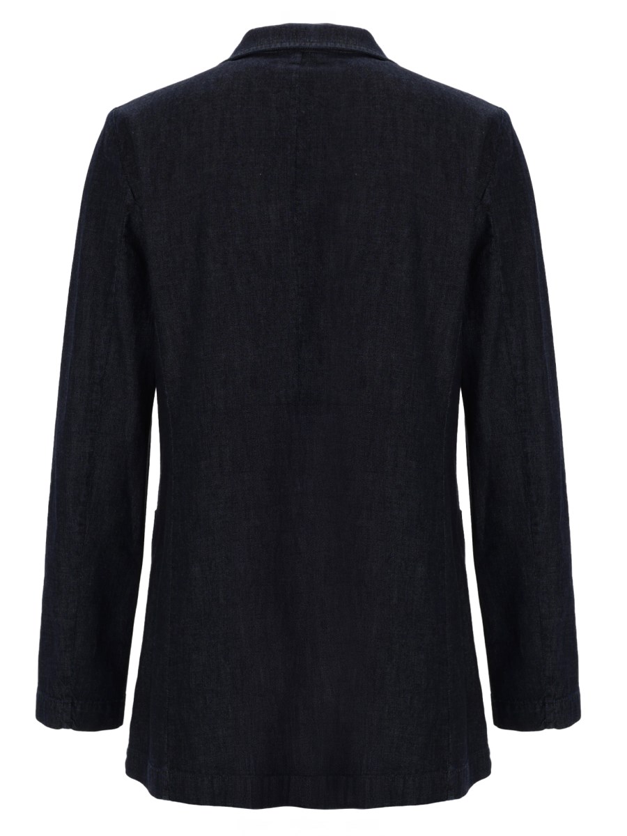 GIACCA MONOPETTO IN DENIM 