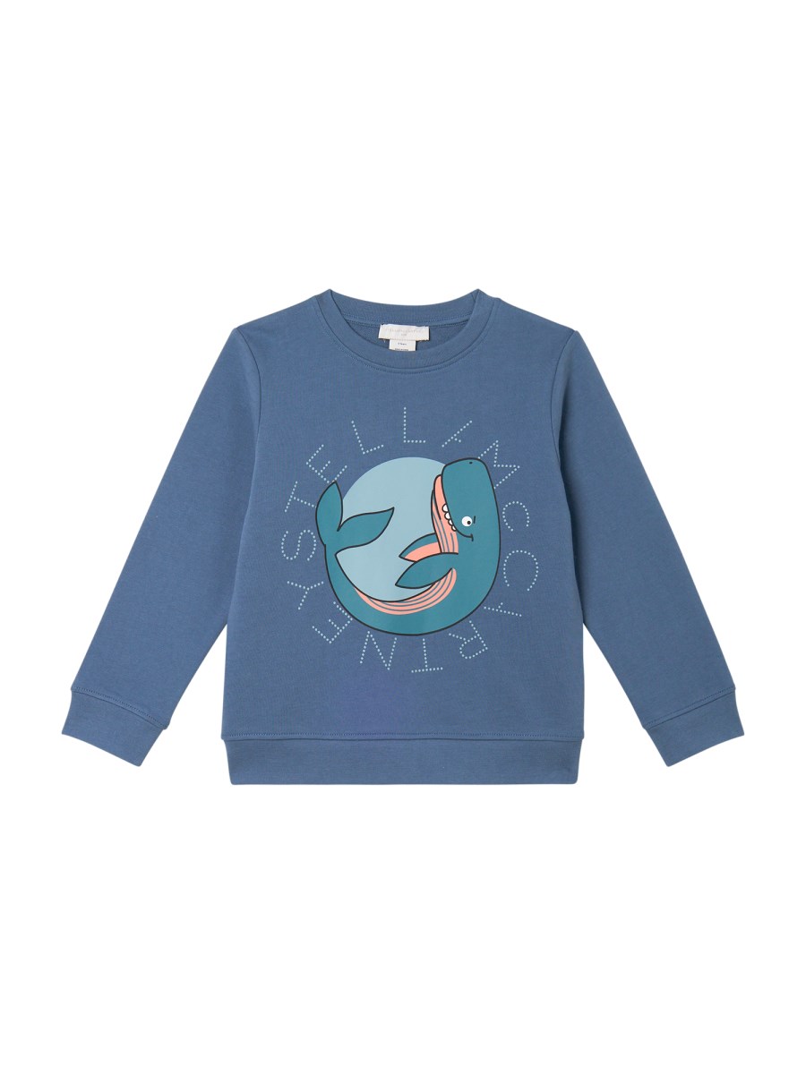 FELPA CON LOGO WHALE