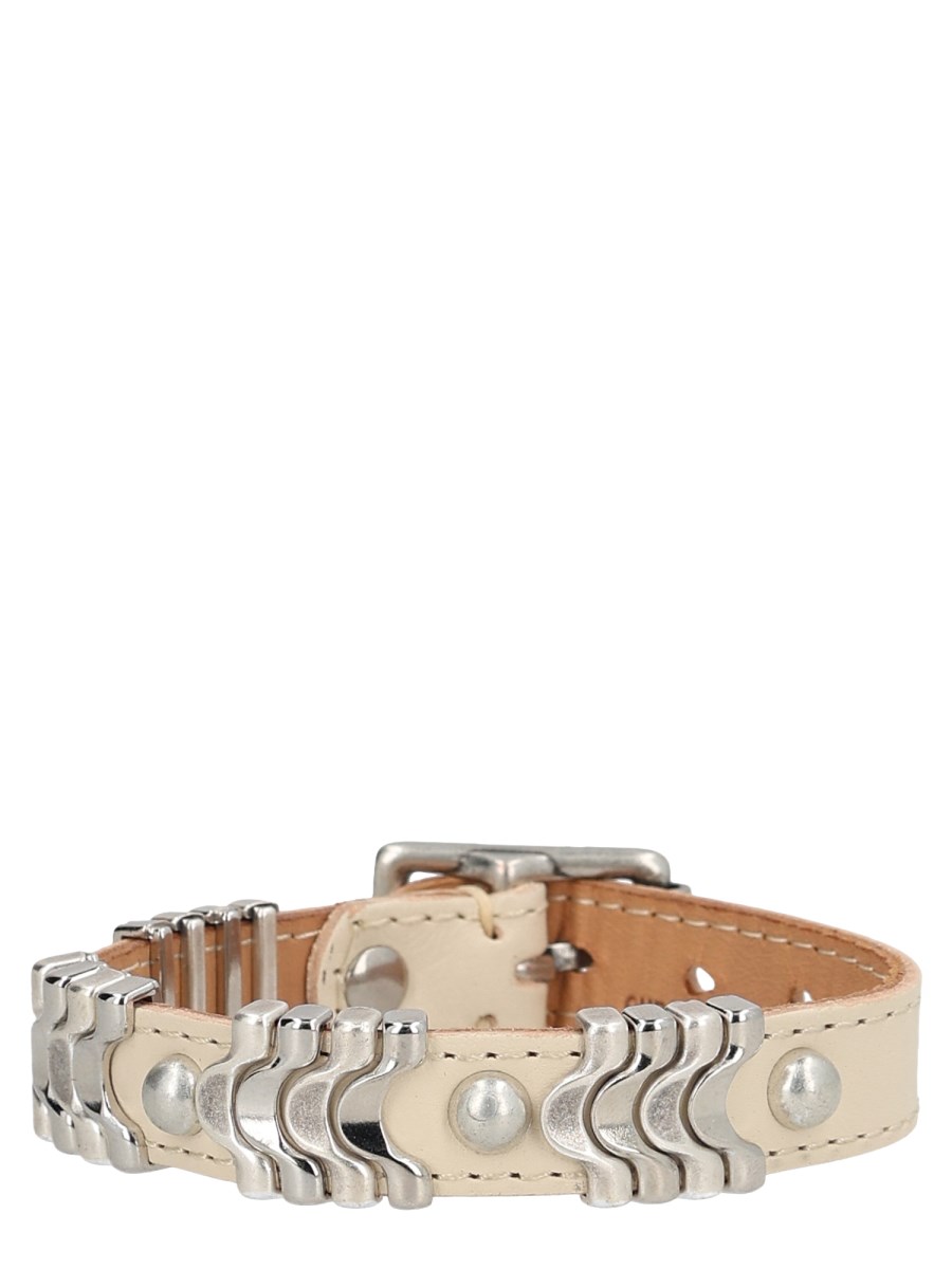 BRACCIALE WAVE IN PELLE