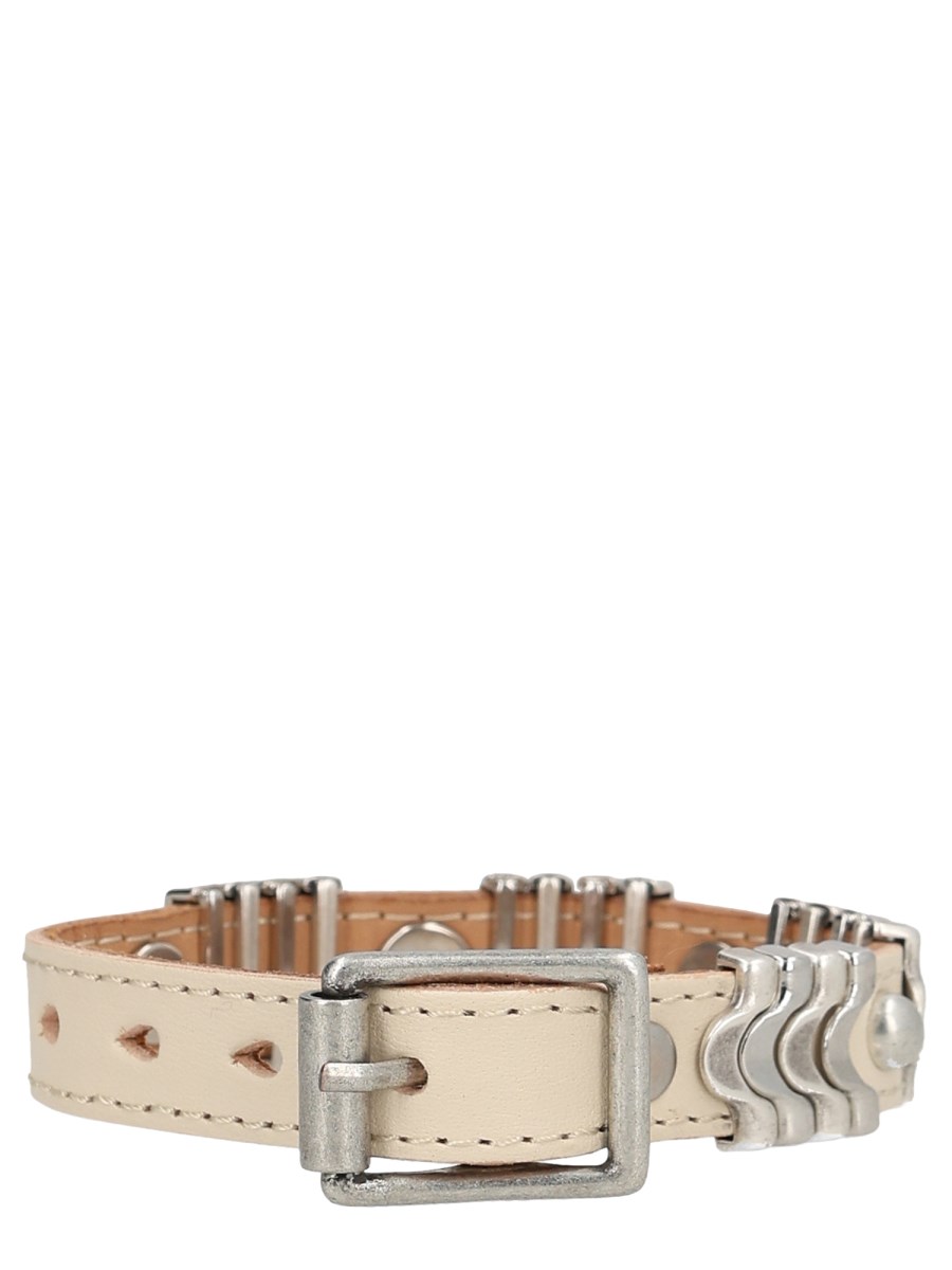 BRACCIALE WAVE IN PELLE