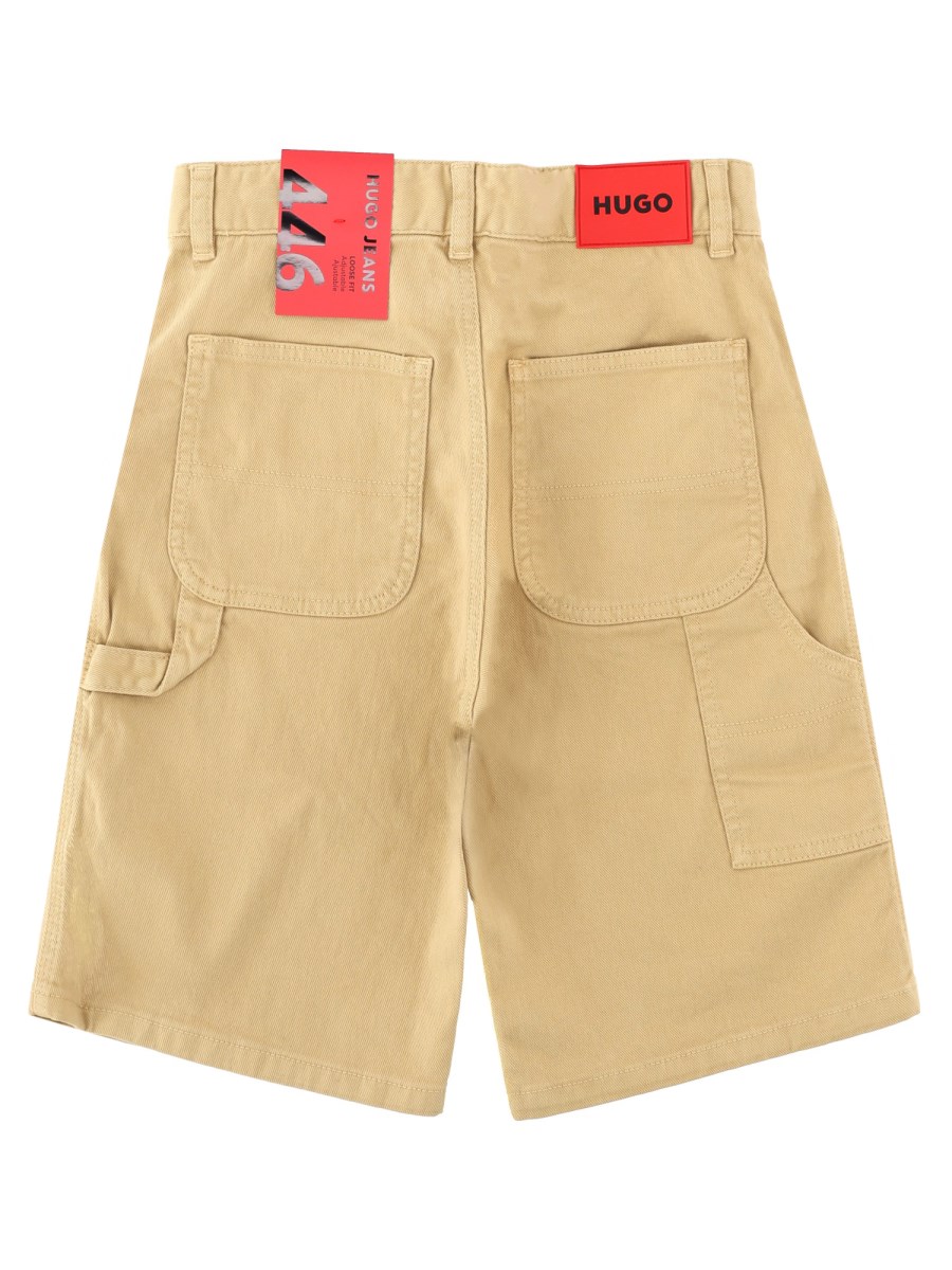 Shorts Cargo con Patch Logo