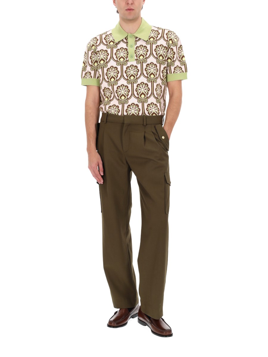 POLO MAILLE TAPISSERIE