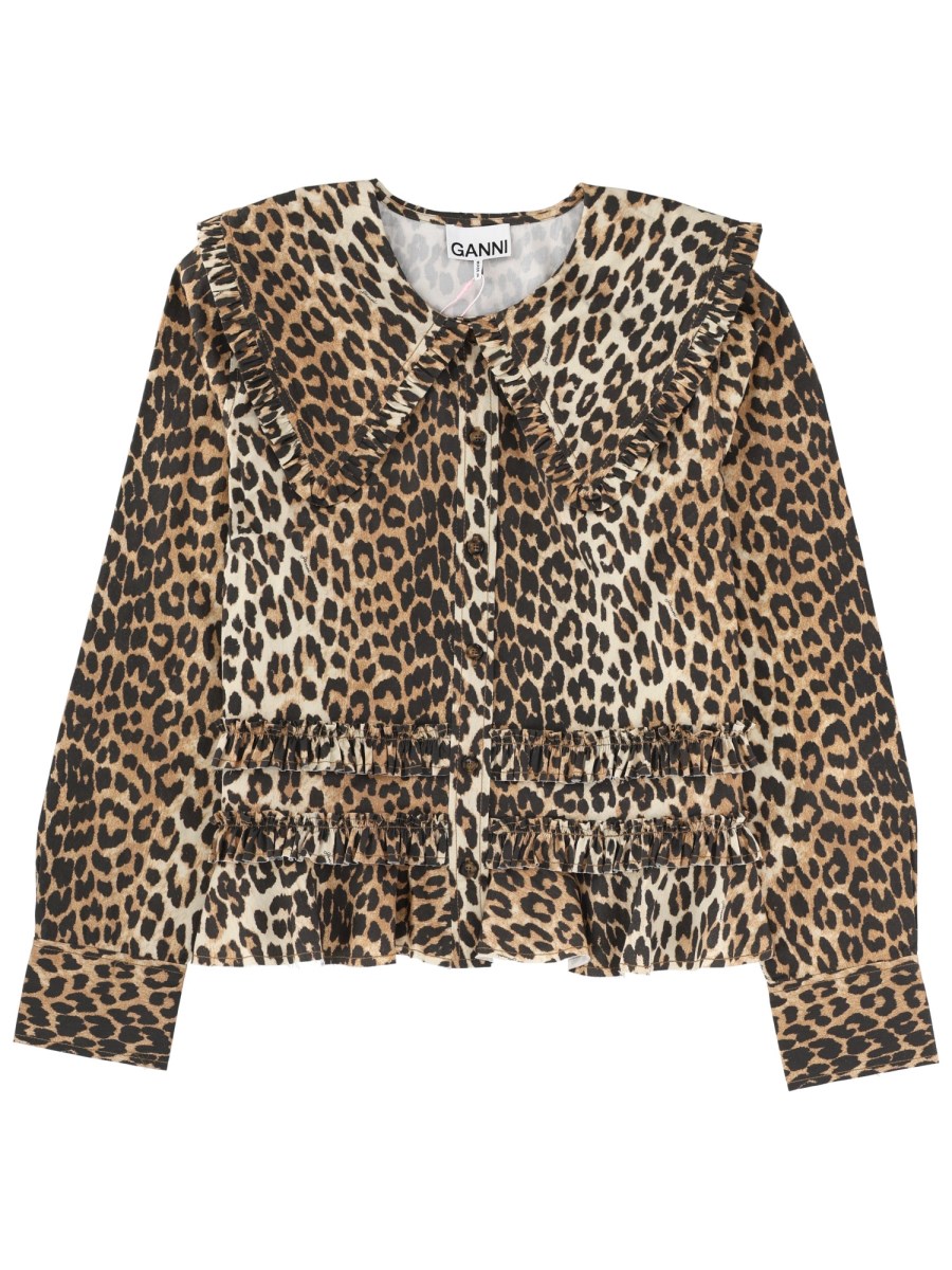 CAMICIA CON COLLETTO LARGO