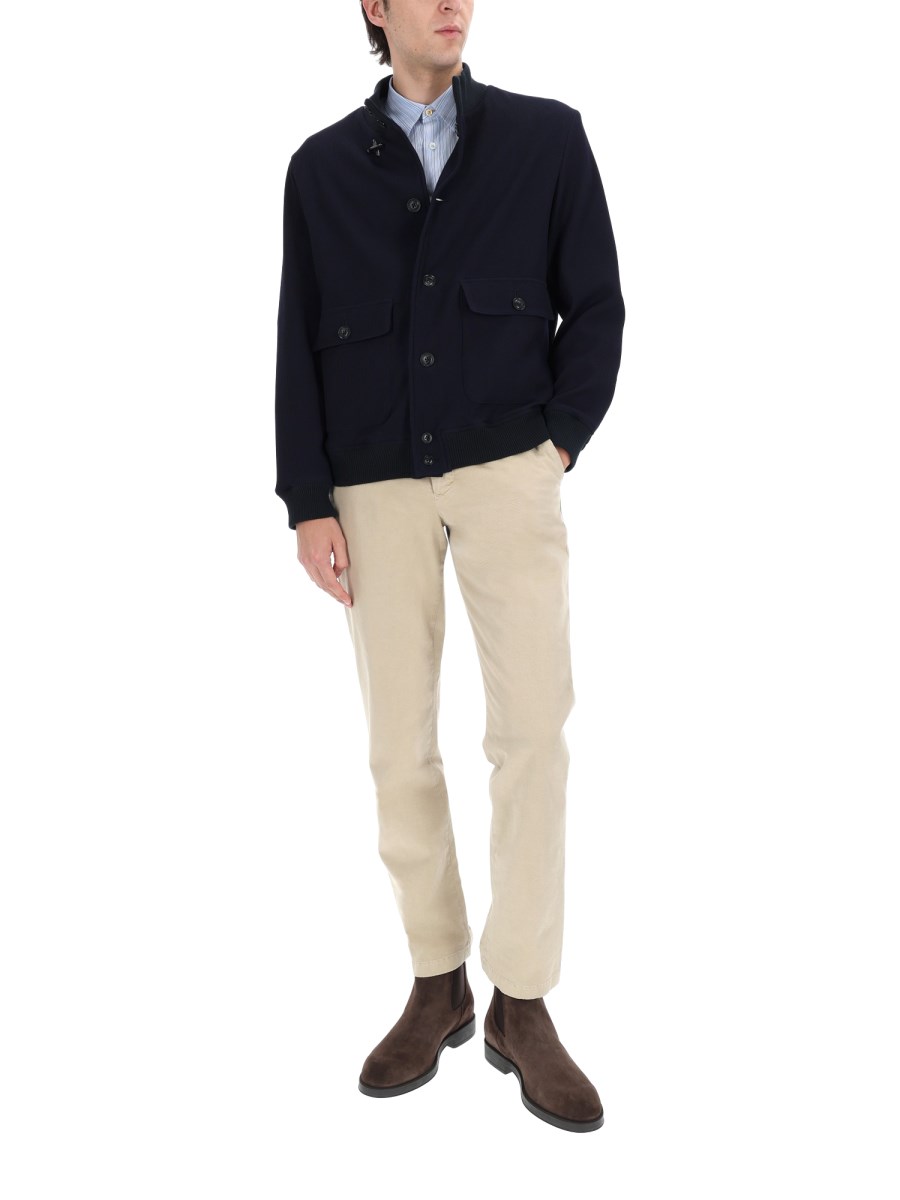 GIACCA IN LANA CON BOTTONI