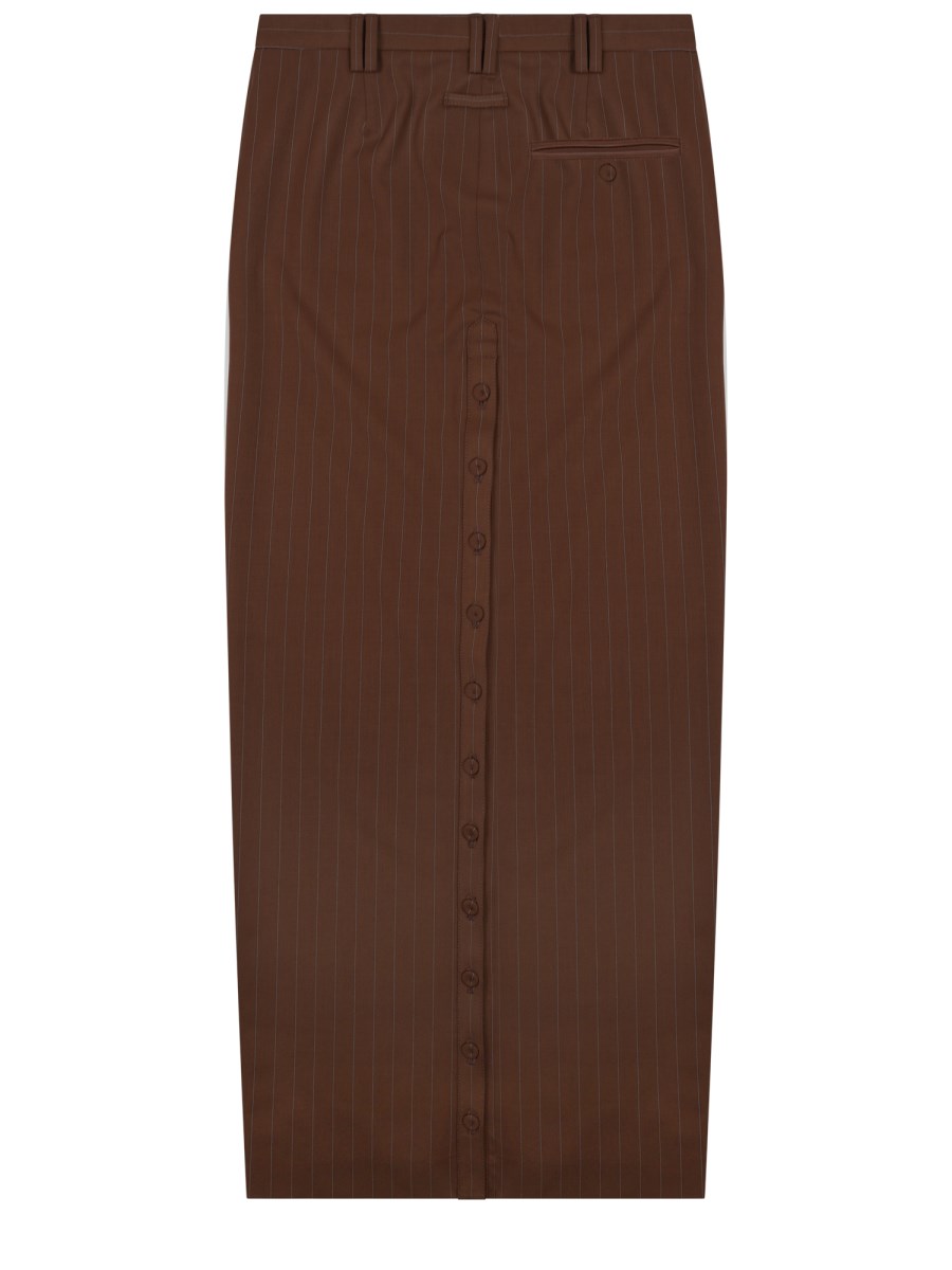 GONNA MIDI CON BOTTONI