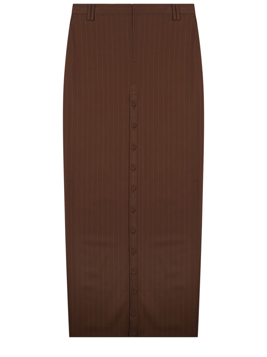 GONNA MIDI CON BOTTONI