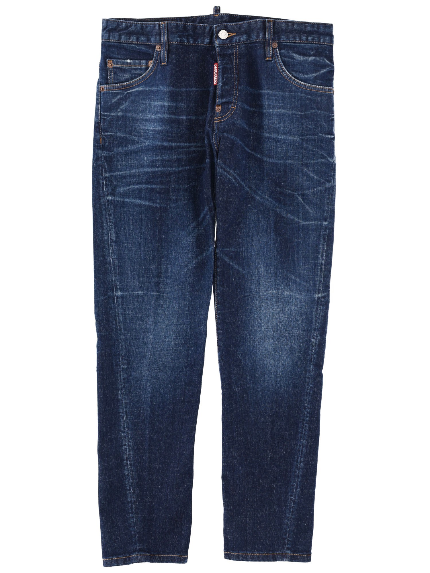 dsquared cotton denim jeans