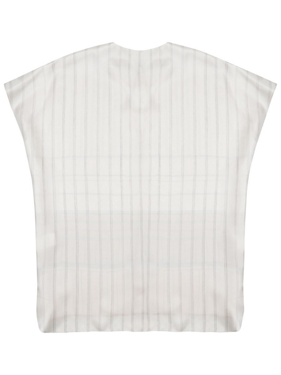 BLUSA CON SCOLLO A V