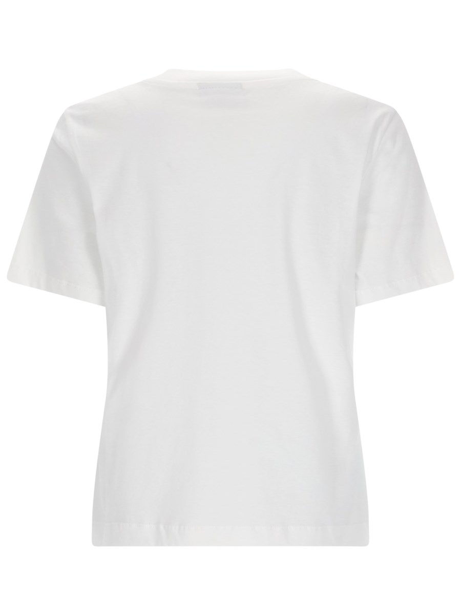 T-SHIRT ROW OF FLOWERS