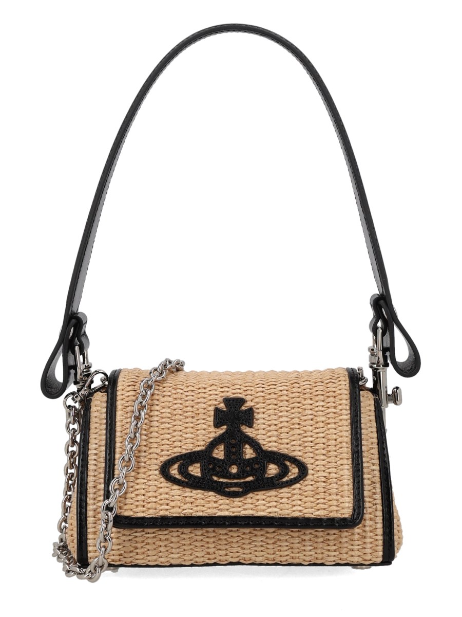 BORSA HAZEL SMALL CON LOGO