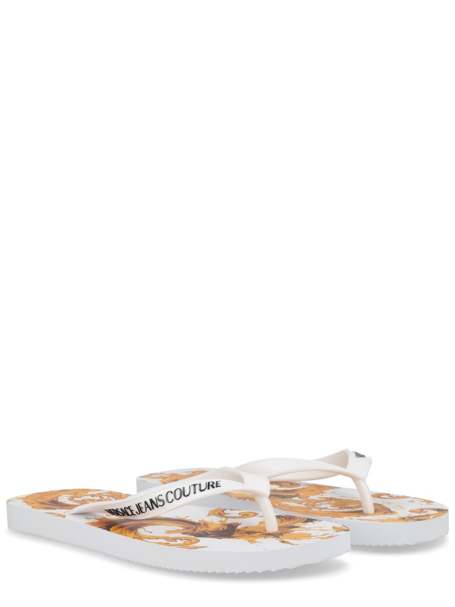 SANDALO INFRADITO CON LOGO