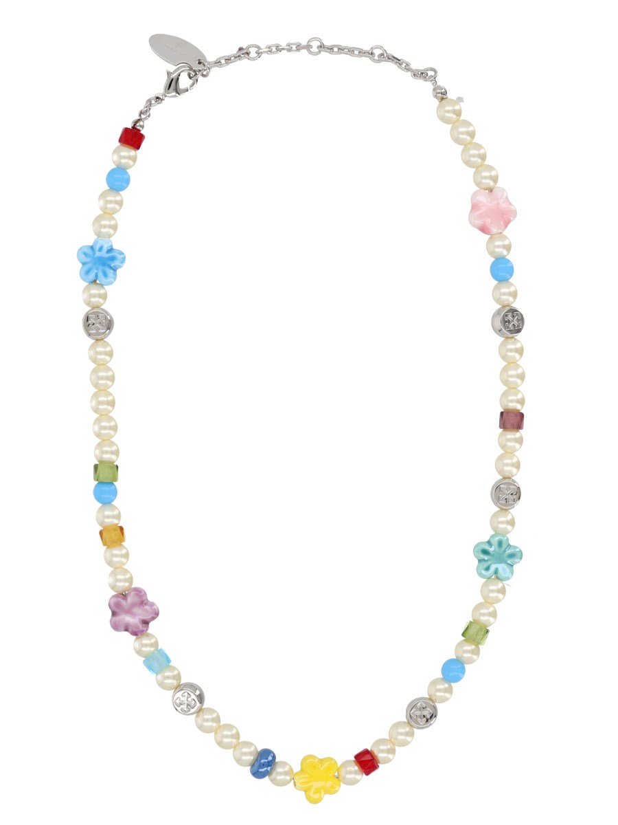COLLANA CON PERLINE