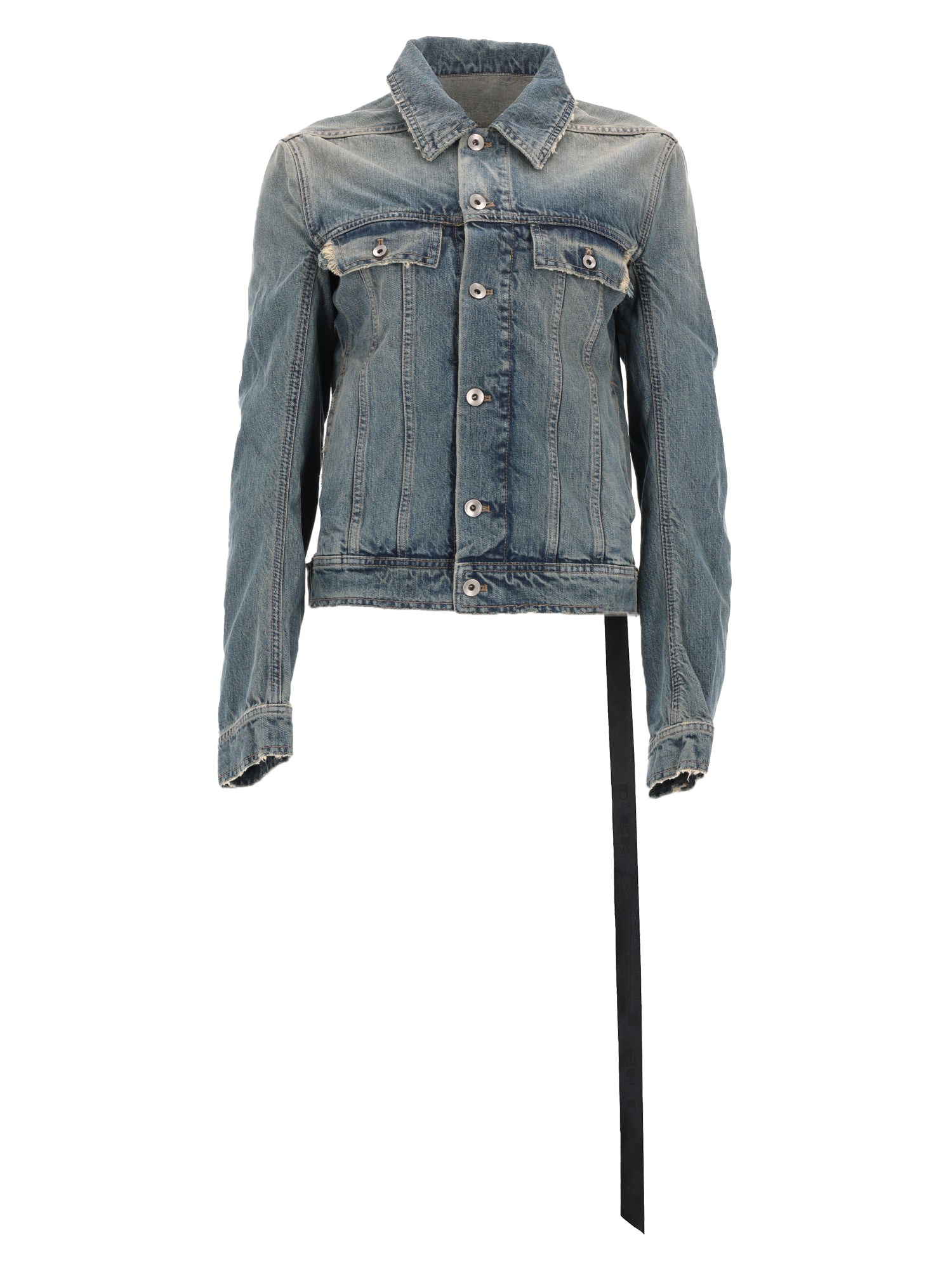 rick owens drkshdw denim jacket