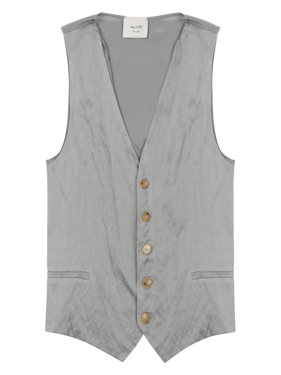 GILET IN SETA