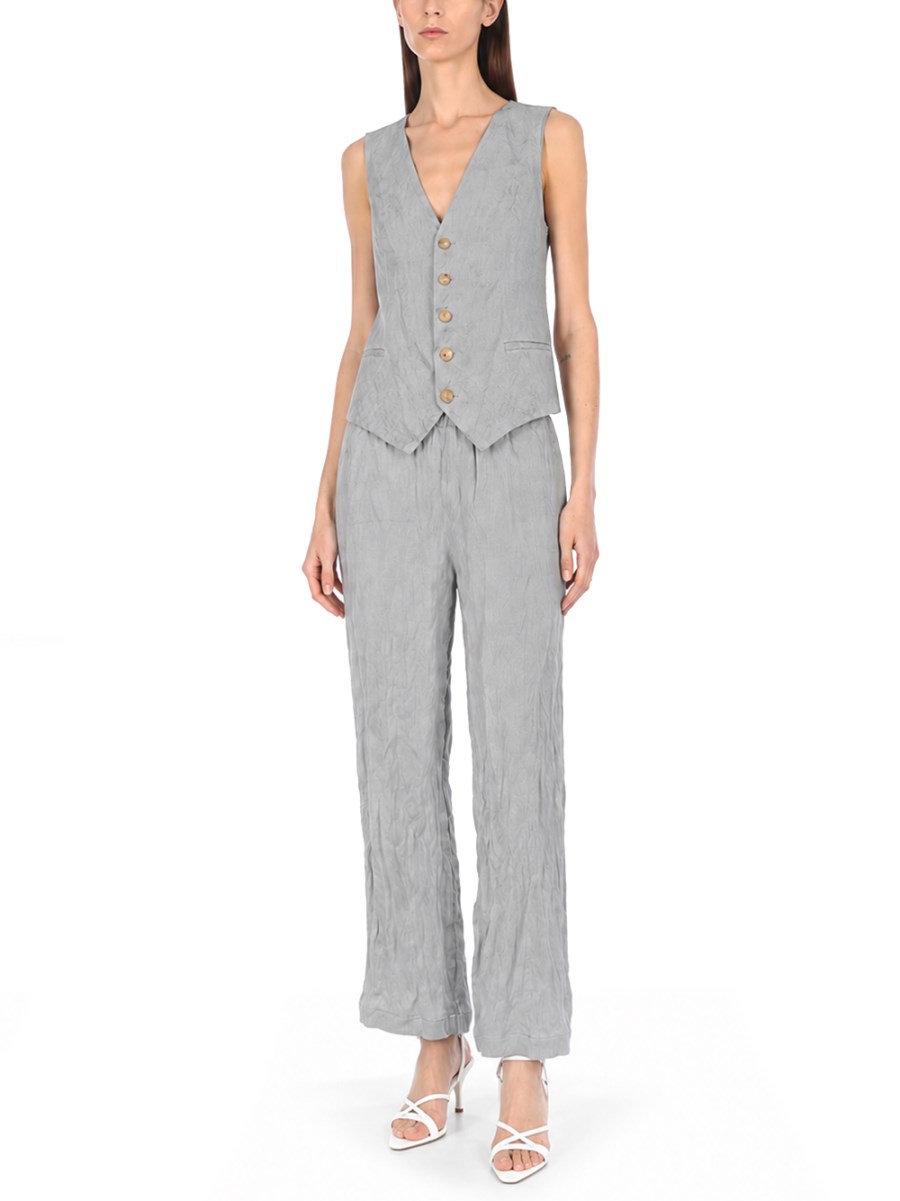 GILET IN SETA
