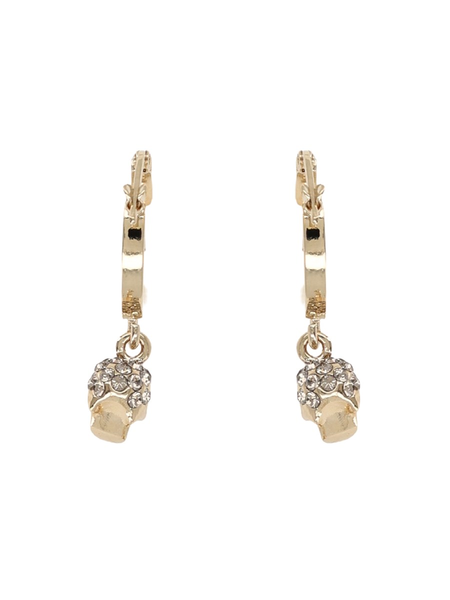 ORECCHINI A CERCHIO SKULL