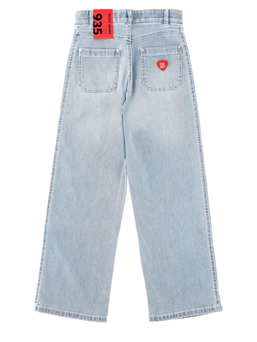 Jeans con Patch Logo