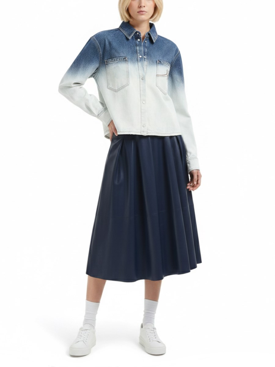 CAMICIA CON RICAMO LOGO