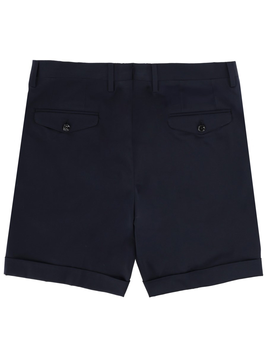 SHORTS SARTORIALI IN COTONE