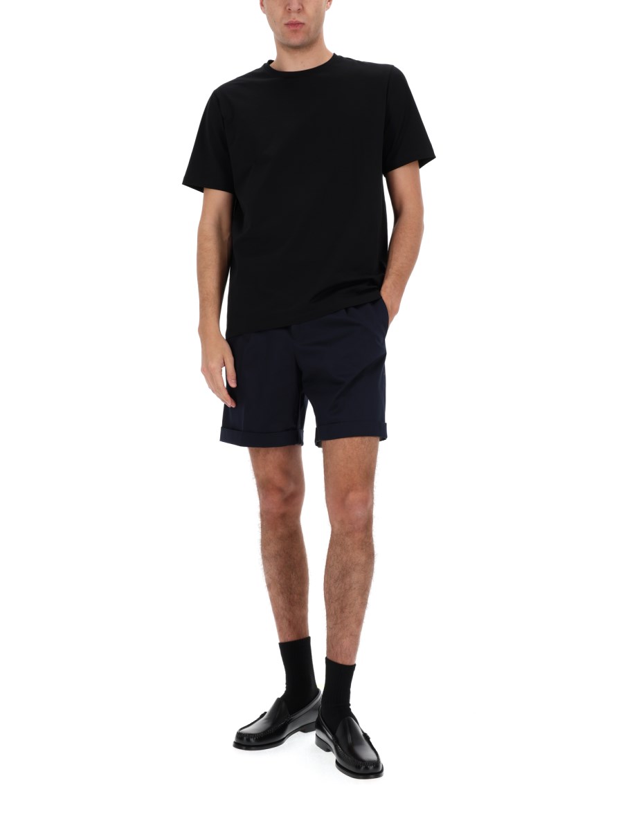 SHORTS SARTORIALI IN COTONE