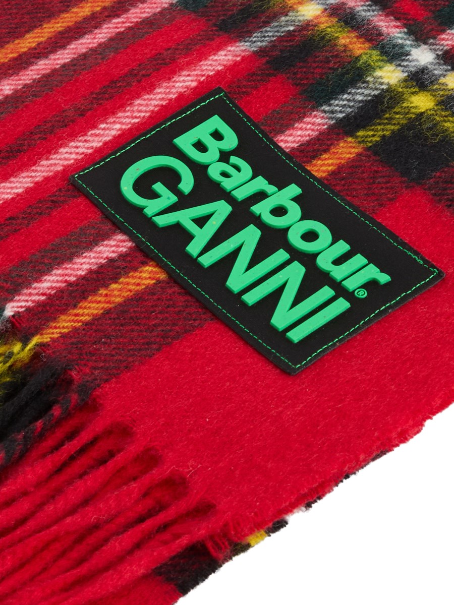 SCIARPA TARTAN BARBOUR X GANNI 