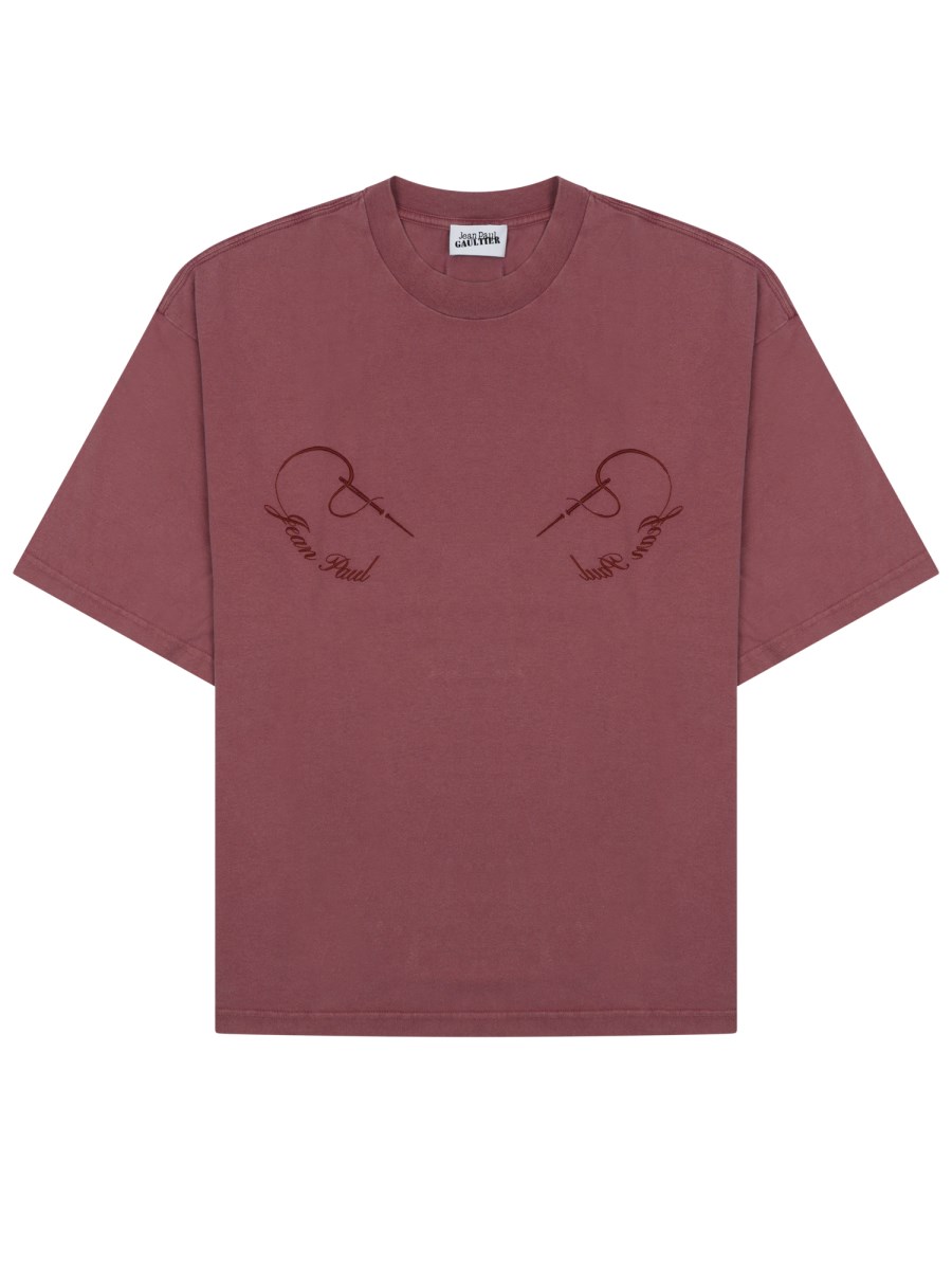 T-SHIRT NEEDLES CON LOGO