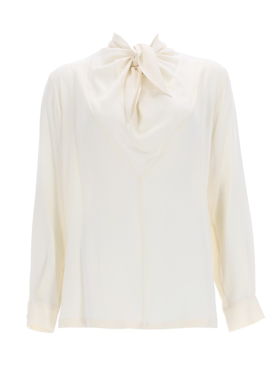 BLUSA IN CHARMEUSE DI SETA