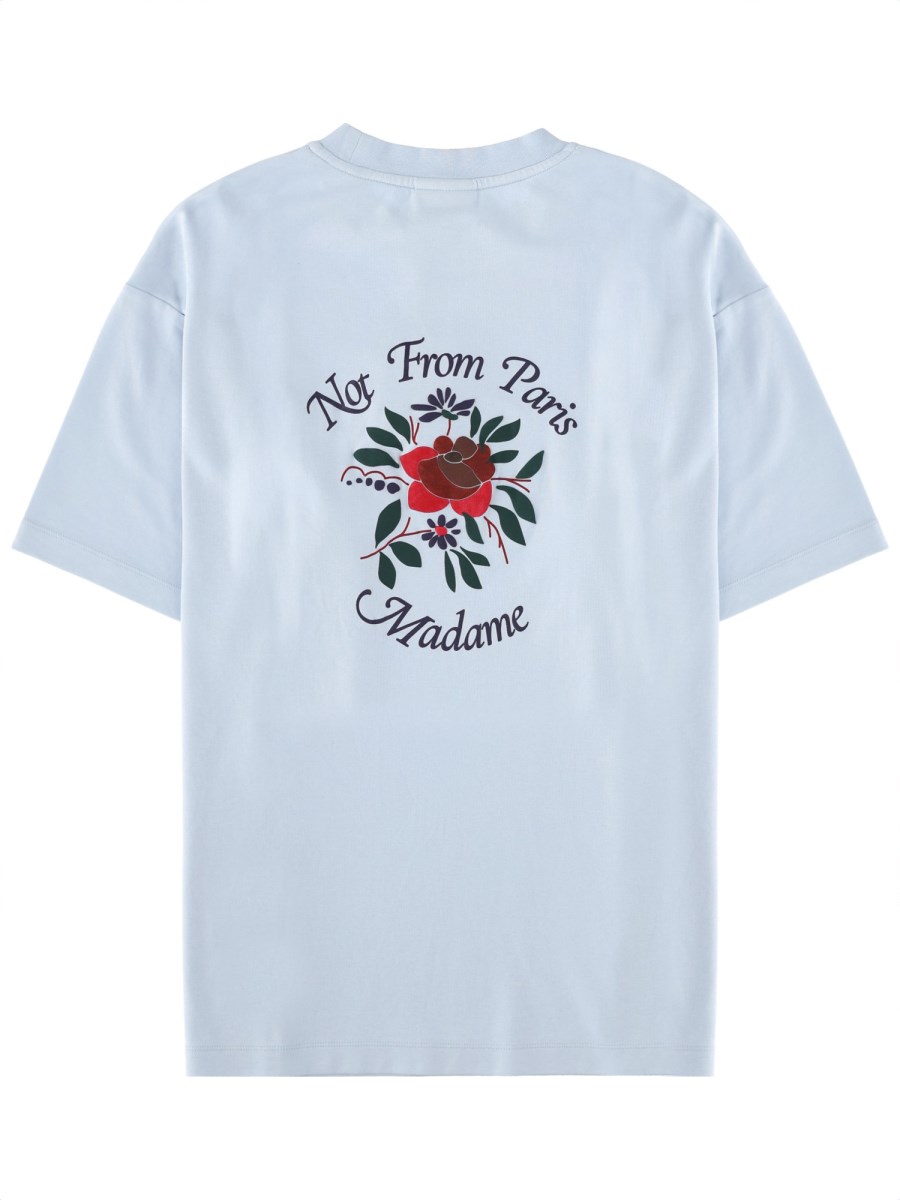 T-SHIRT SLOGAN ROSE