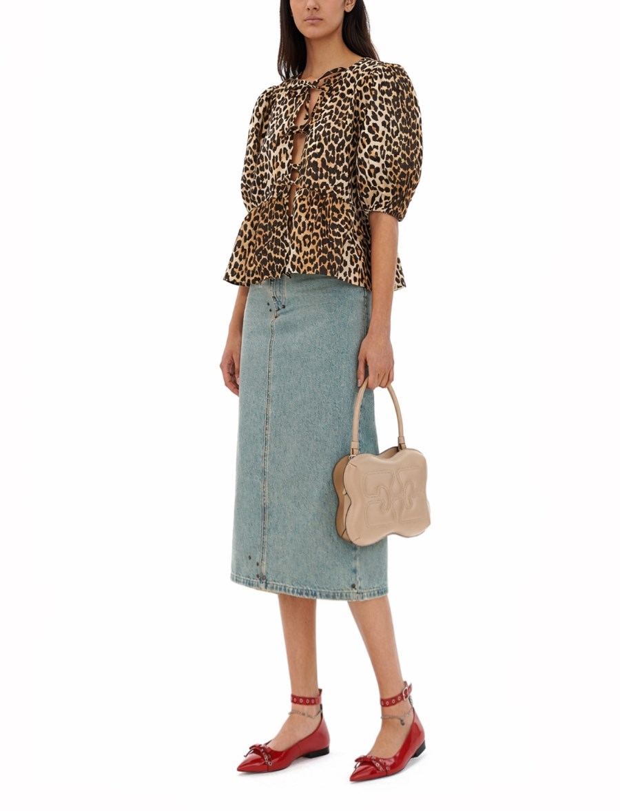 BLUSA CON MOTIVO ANIMALIER