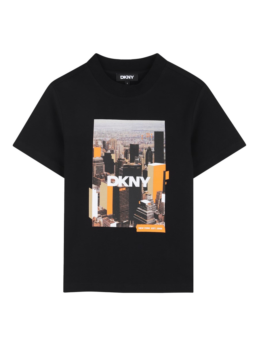 T-SHIRT CON STAMPA NEW YORK