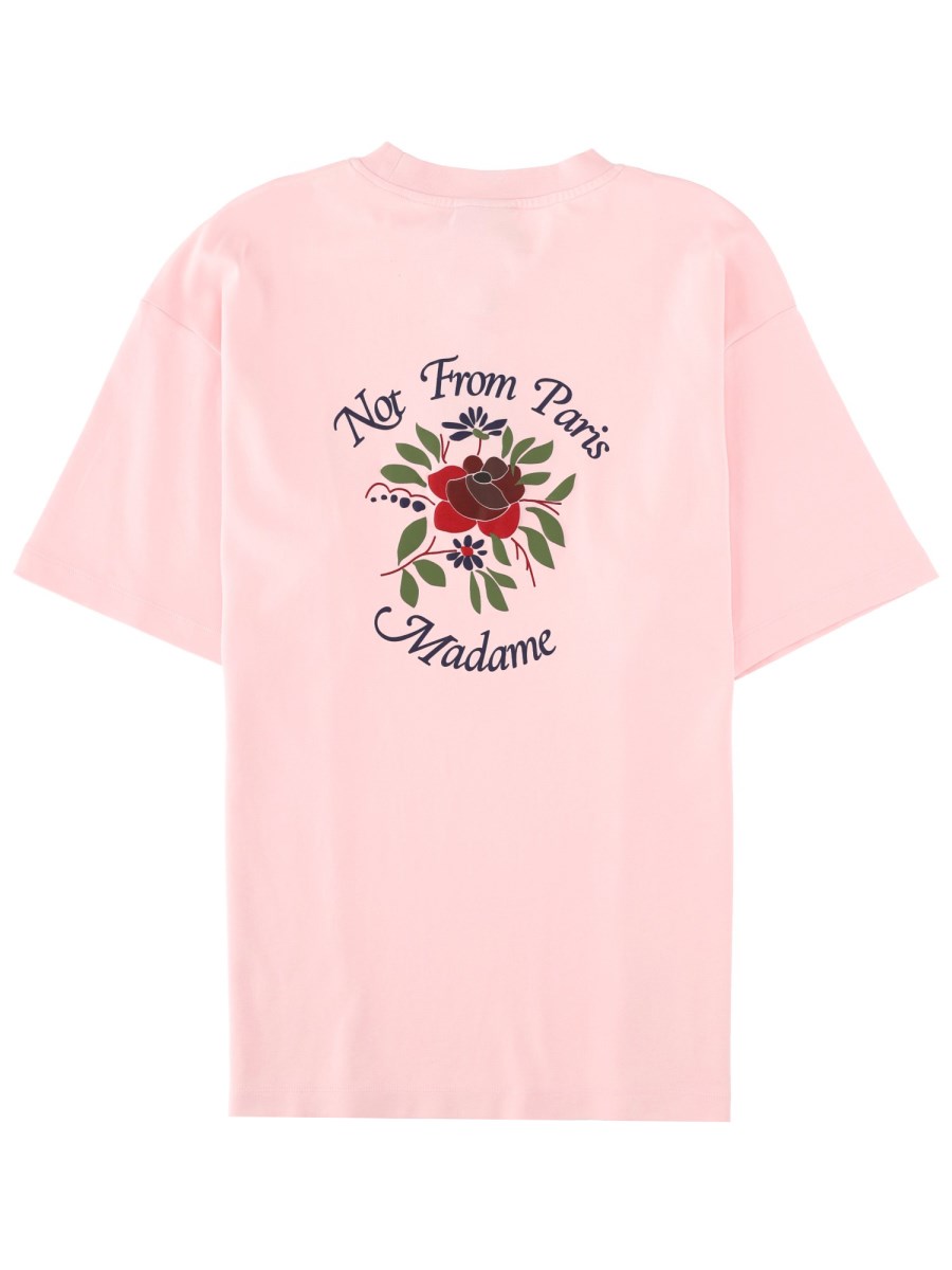 T-SHIRT SLOGAN ROSE