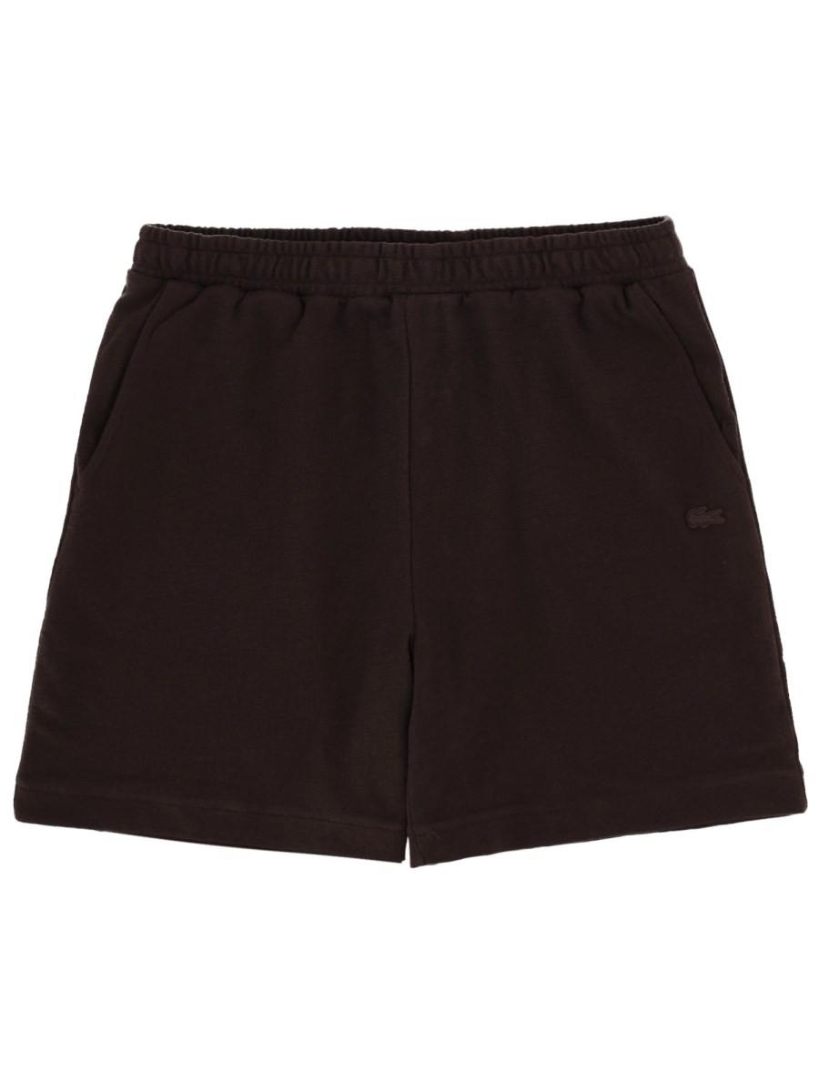 SHORTS IN COTONE CON LOGO