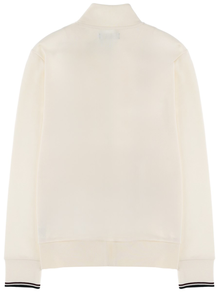 FELPA CON LOGO E ZIP