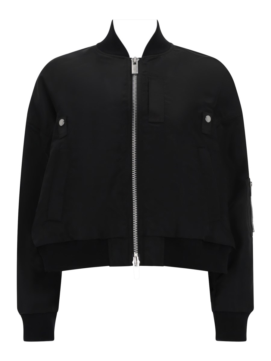 GIACCA BOMBER CROPPED
