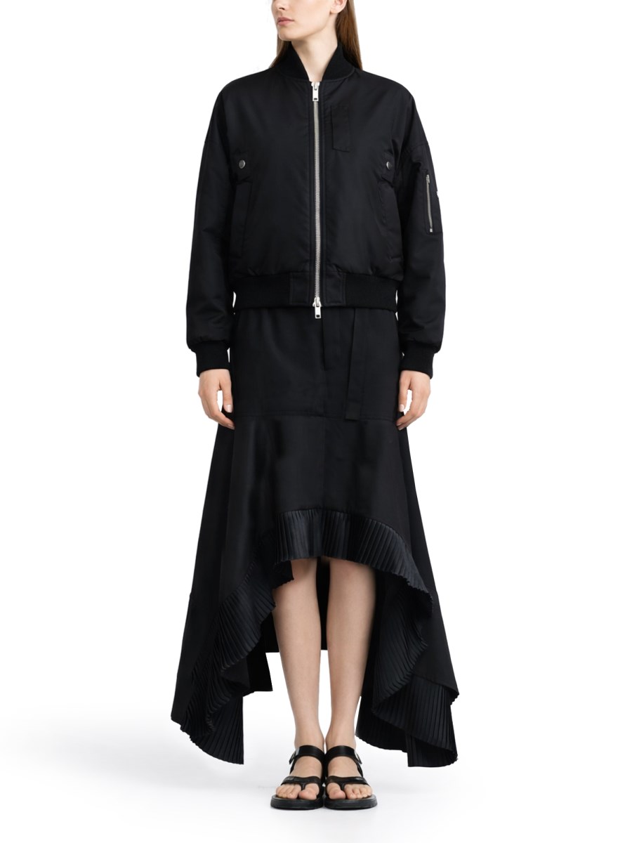 GIACCA BOMBER CROPPED