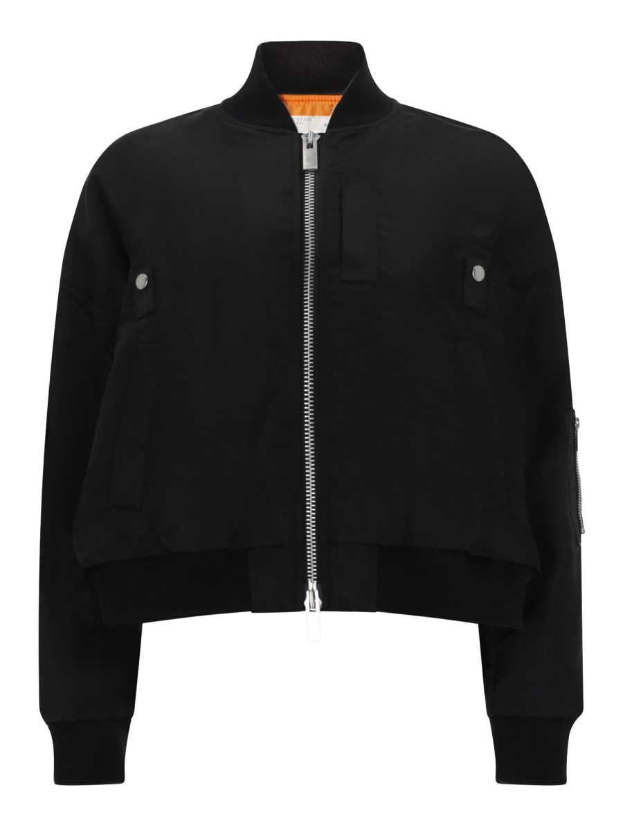 GIACCA BOMBER CROPPED